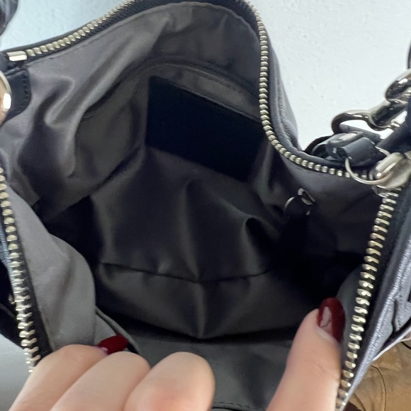 Coach Daisy F23978 black leather crossbody shoulder bag - Picture 5 of 5